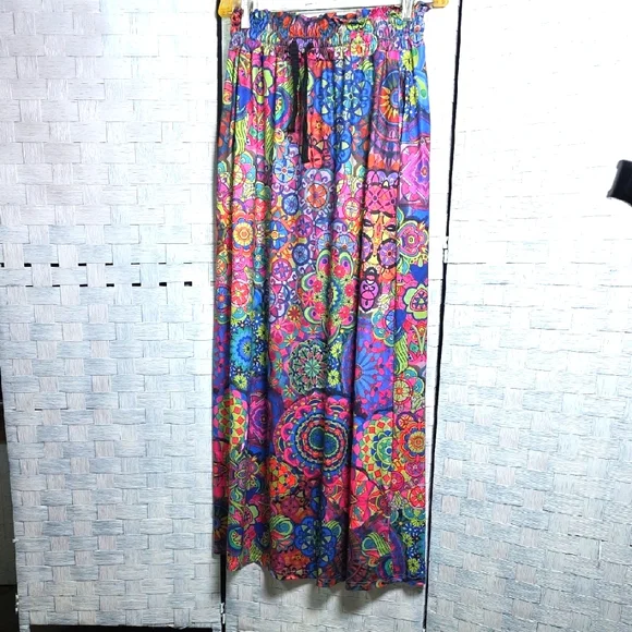 Colorful Bohemian Maxi Skirt - Picture 4 of 4